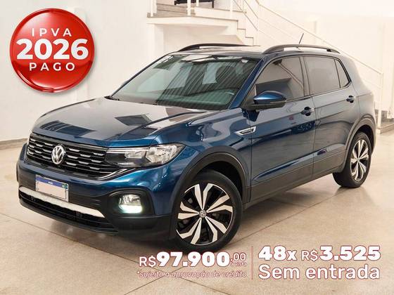 VOLKSWAGEN T-CROSS 1.0 200 TSI TOTAL FLEX COMFORTLINE AUTOMÁTICO VOLKSWAGEN T-CROSS 1.0 200 TSI TOTAL FLEX COMFORTLINE AUTOMÁTICO